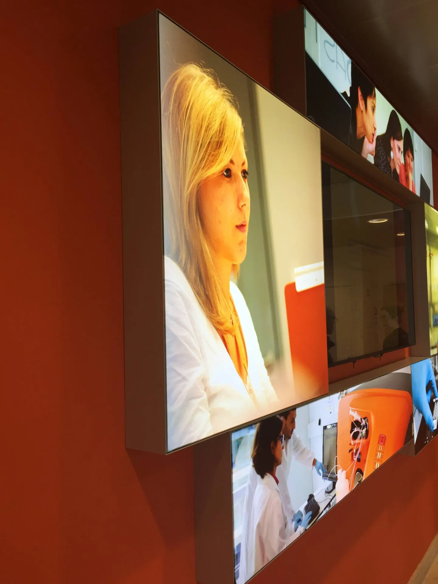 Light box cadre jonc cousu bioaster à lyon