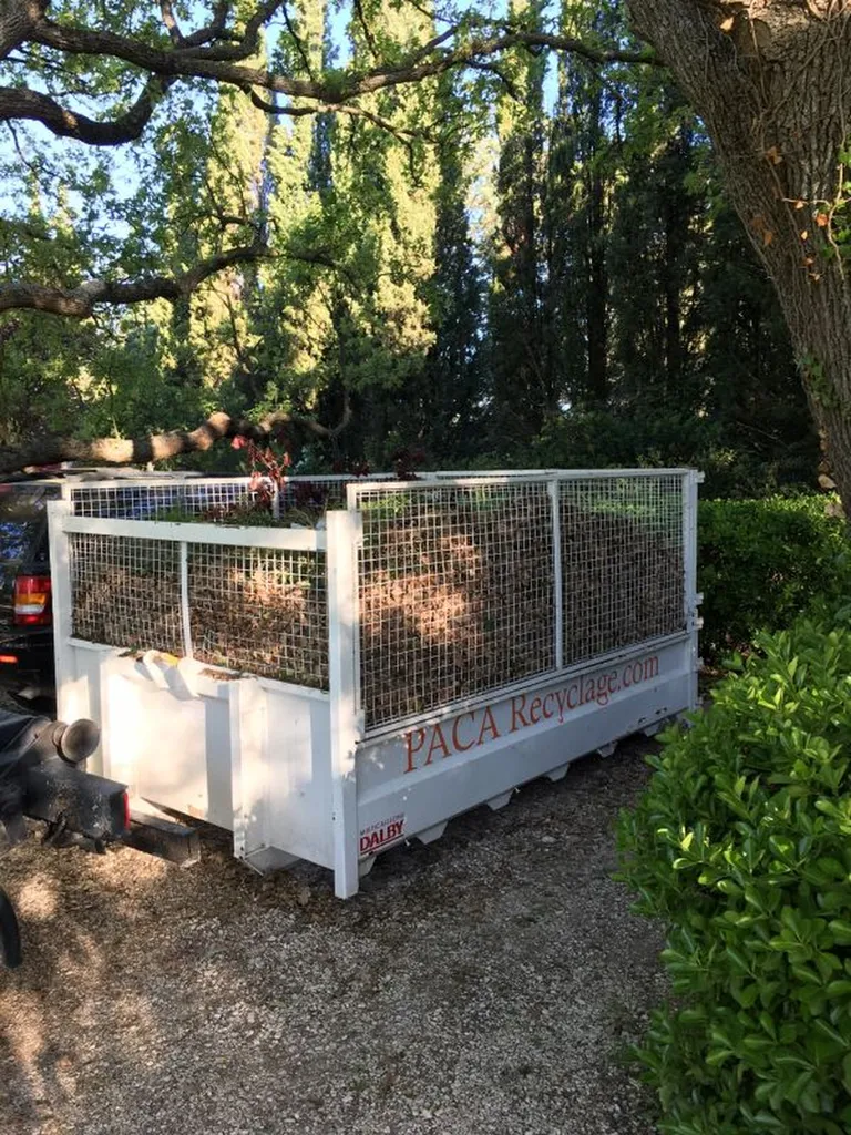 Benne pour déchets verts Paca Recyclage