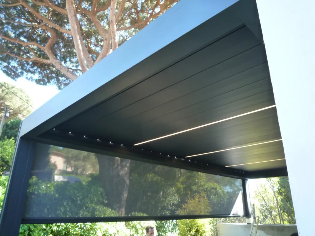 pose d'une pergola Saint Tropez