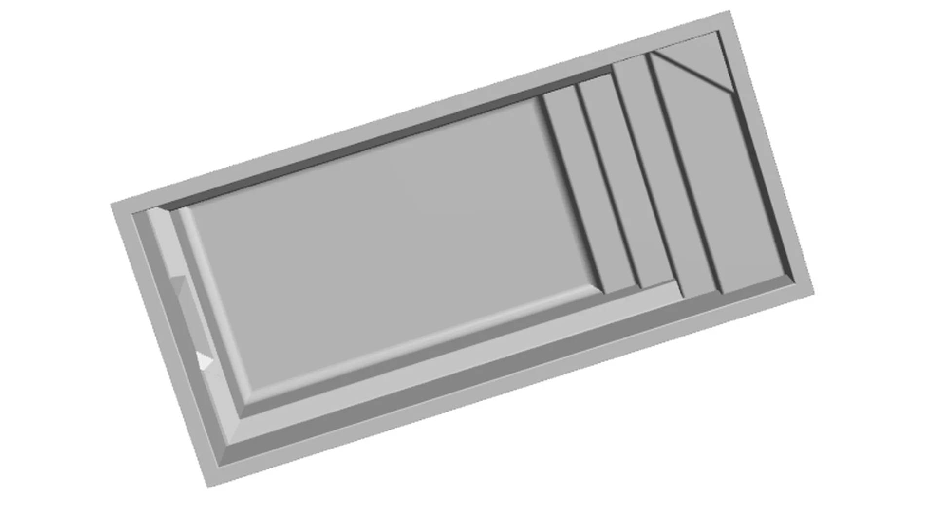 PISCINE COQUE POLYESTER COCKTAIL PISCINE SUNSHINE 4 MINI PISCINE P