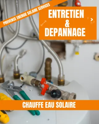 Entretien et dépannage de votre chauffe eau solaire avec Provence Energie Solaire Services