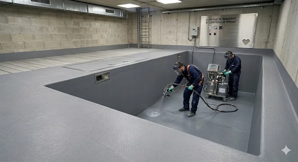 Polyurée haute performance  pour protéger efficacement les bâtiments, terrasses et surfaces contre infiltrations d’eau