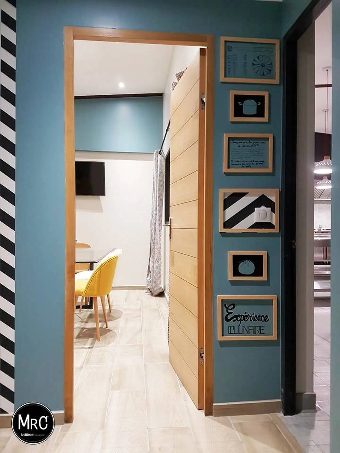 architecte d intérieur aix en provence rénover entrée style scandinave