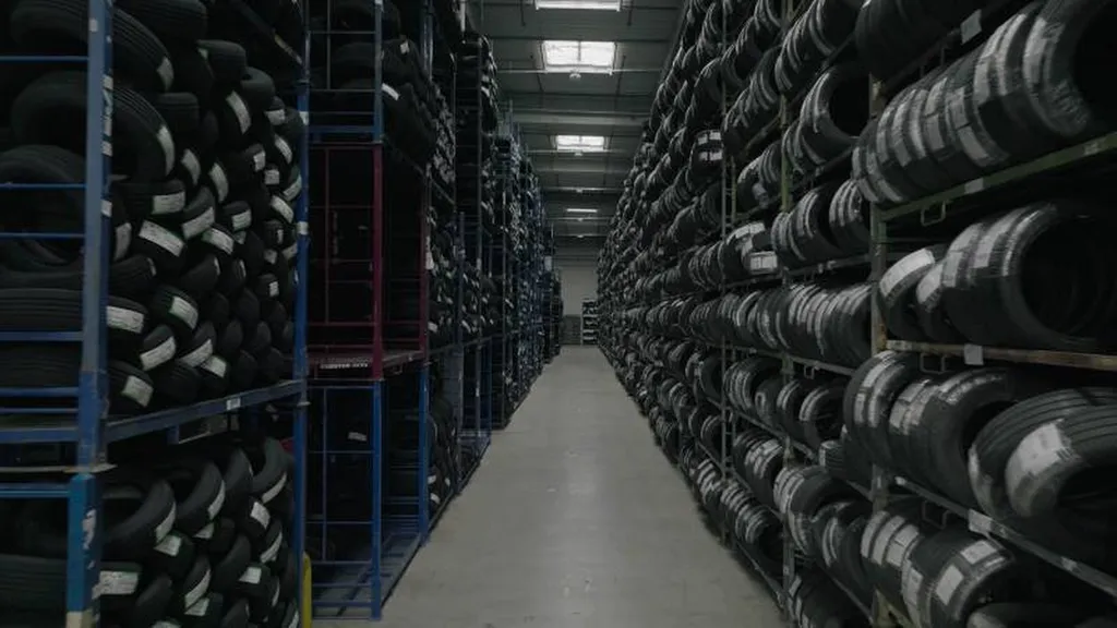 Stockage de pneumatiques VL et PL à Valence 