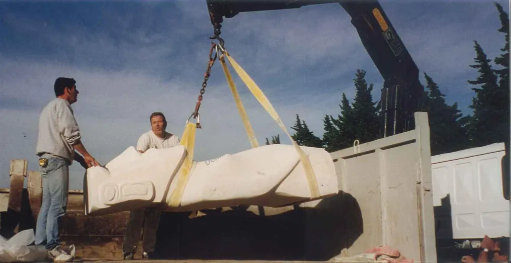 Sculptures monumentales en pierre