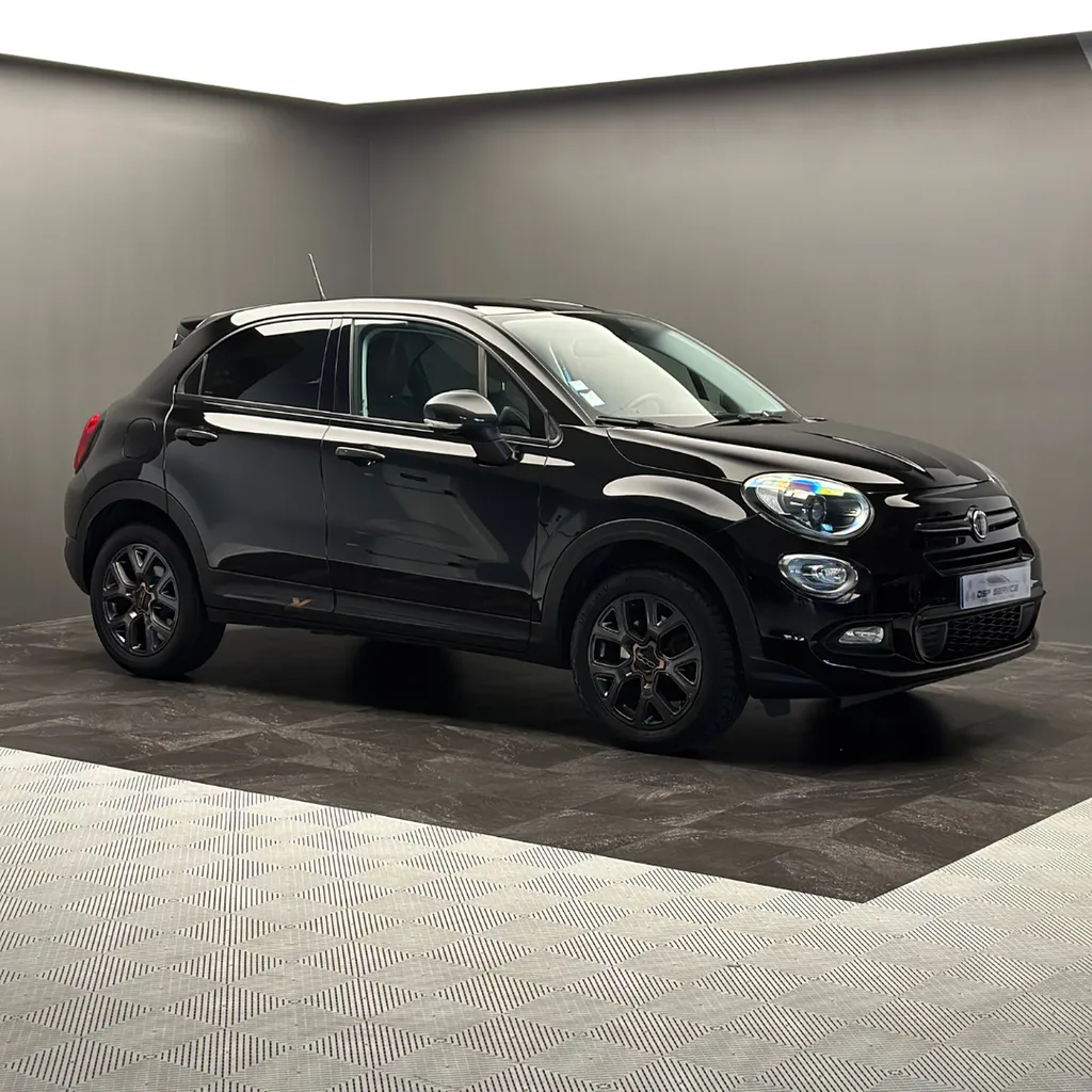 Lustrage brillance sur un FIAT 500 X près du Mans