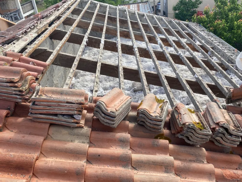 évacuation de toiture près de gignac la nerthe