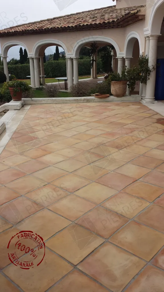 terre cuite terrasse extérieur terracotta