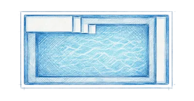 Maquette 3d modele piscine city