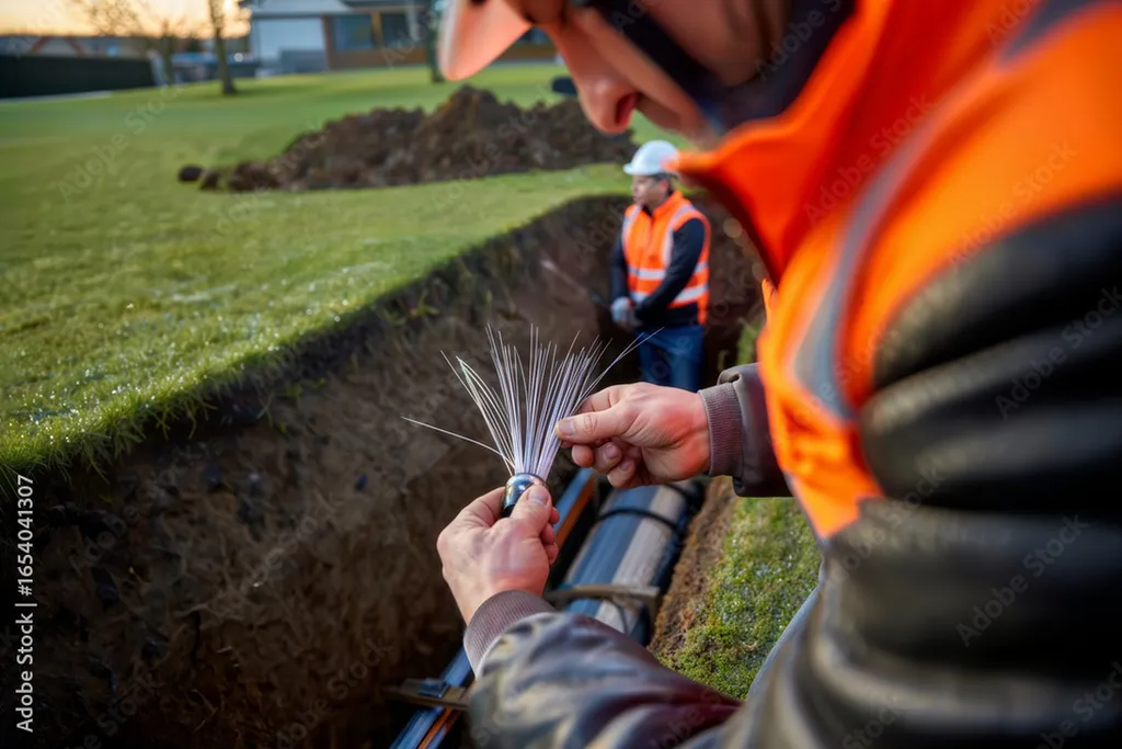Maîtrise d’œuvre fibre et déploiement LAN pour immeubles à Biscarrosse