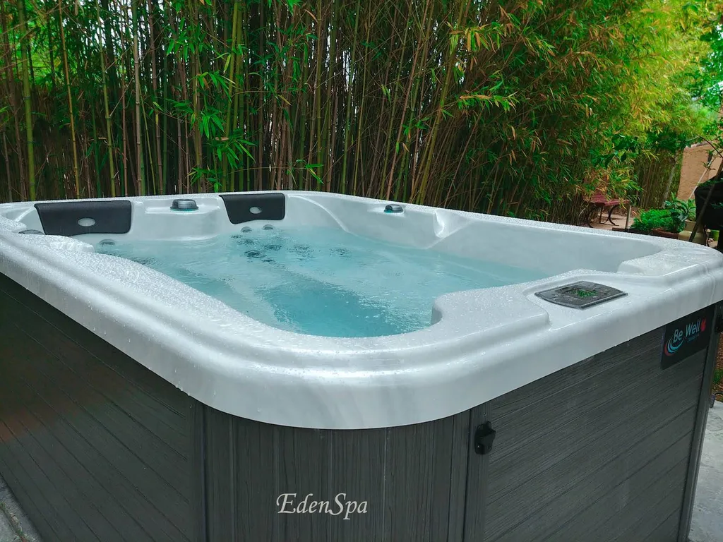 spa 3 places exterieur bambous carces