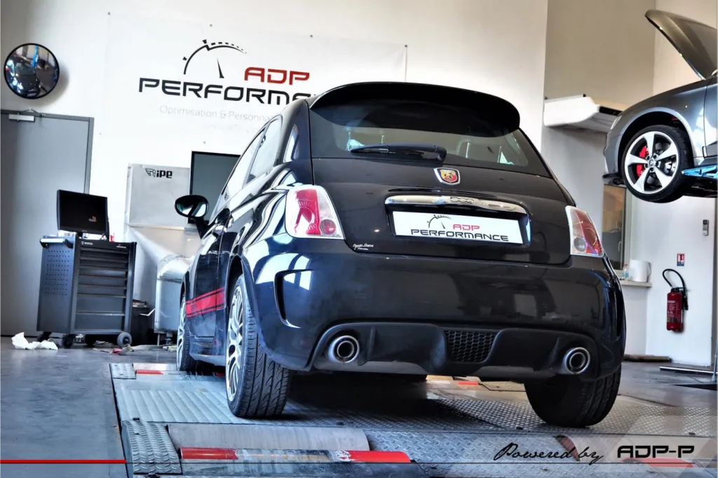 Reprogrammation moteur Marseille - Fiat 500 Abarth 1.4 Tjet 135cv - ADP Performance