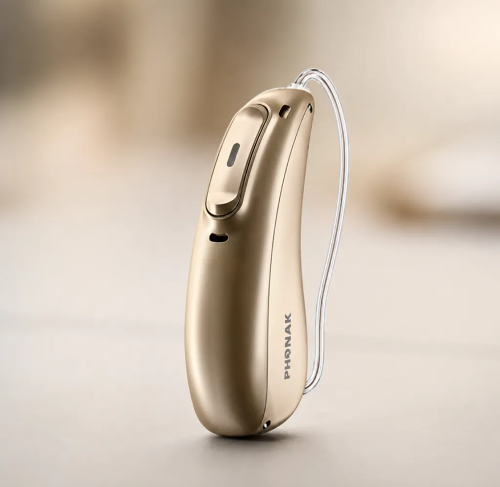 Phonak Audéo Infinio Ultra - appareil auditif haut de gamme pour comprendre dans le bruit à Lyon