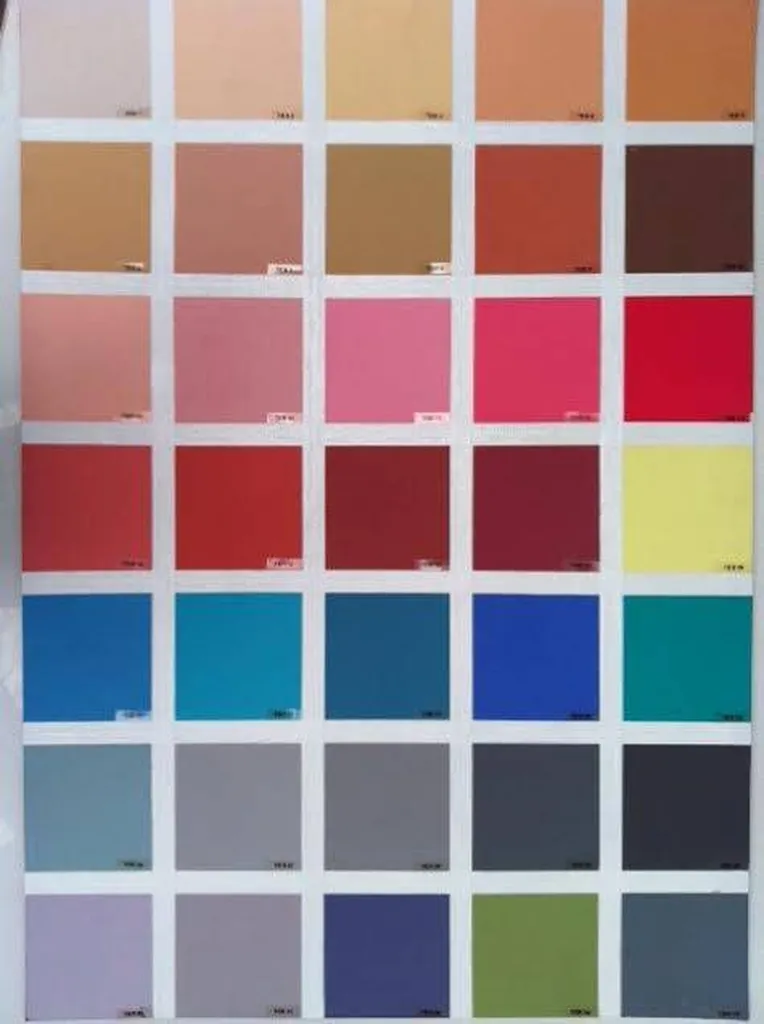 NUANCIER PEINTURE ACRYLIQUE VENTILEE TERRE DU MONDE