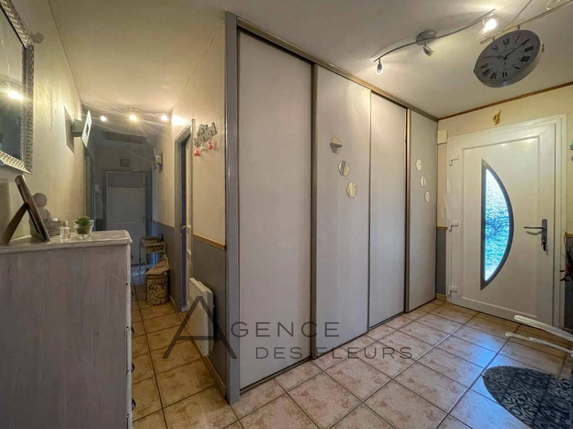 entrée avec rangements