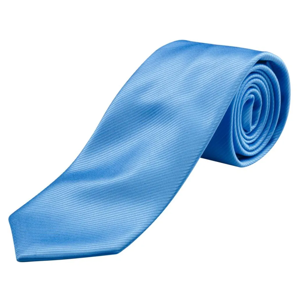 cravate e-commerce  POLYESTER BLEUE TURQUOISE 