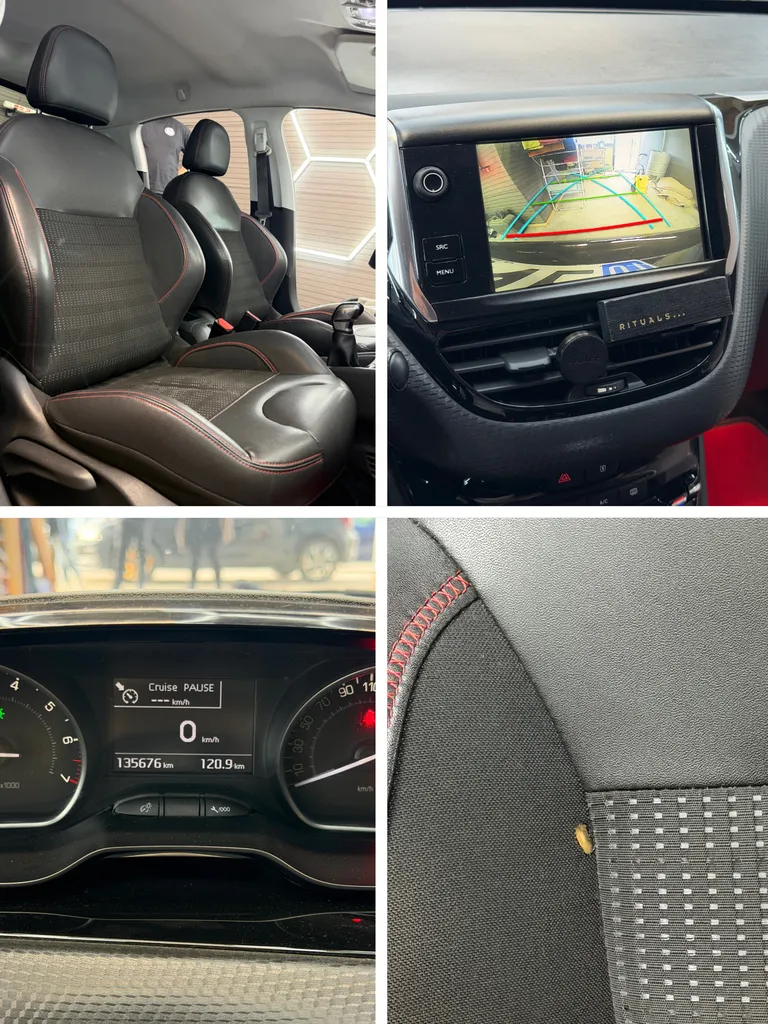 208 GT LINE 1.2 PURETECH 110CHV / ENTRETIEN PEUGEOT / CAMERA DE RECUL