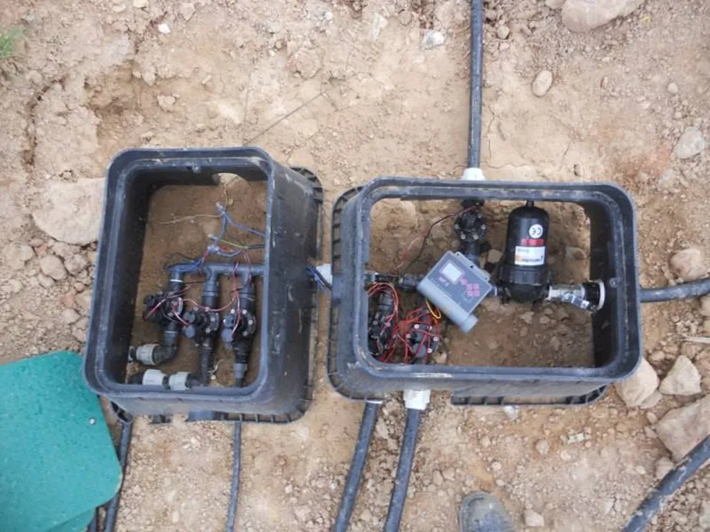 Création d'un arrosage automatique proche Aix en Provence par Les Jardins de Romain.