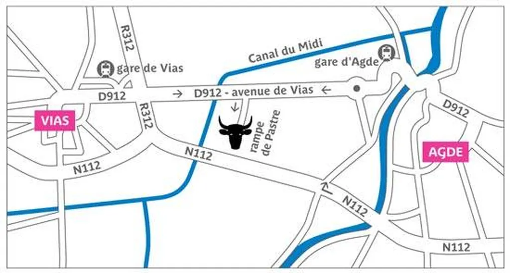 Manade Sauvan proche du Camping Le Mas de la Plage bord de mer à Vias-Plage