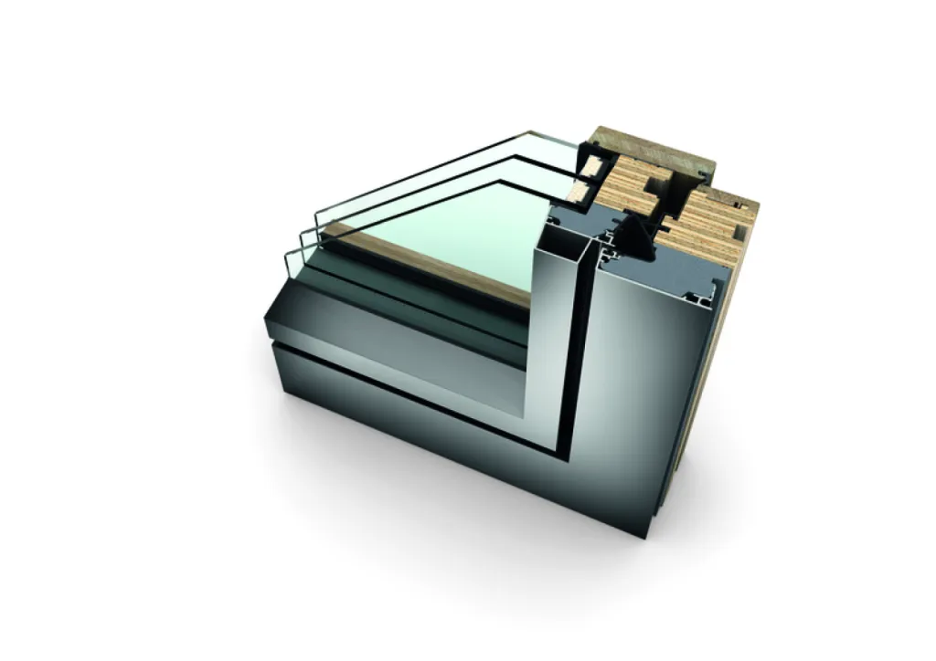 Fenêtre mixte bois/aluminium Internorm à Aix en Provence