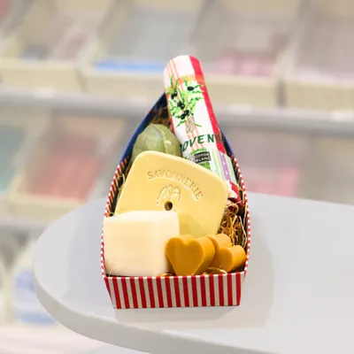 Coffret cadeau raffiné pour noel savon de marseille