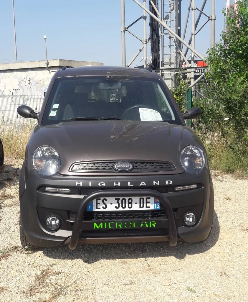 Voiture sans permis Occasion Plan de Campagne Microcar Highland X DCI