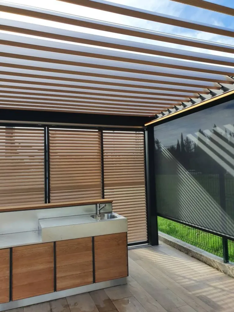 amenagement exterieur pergola rossi region PACA