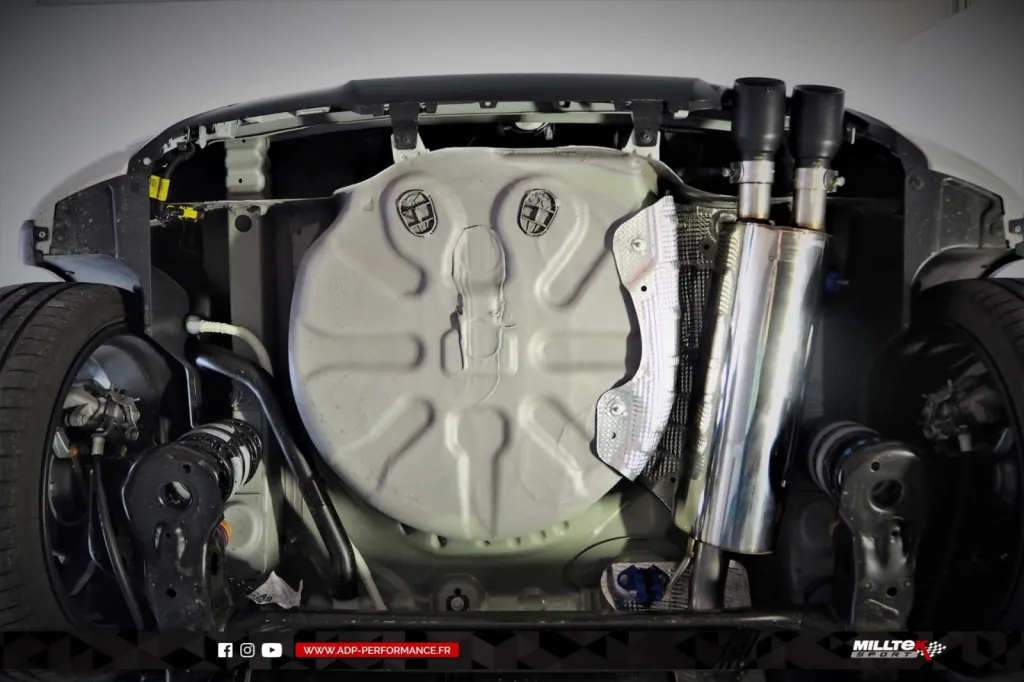 Ligne d'échappement (cat-back) Milltek Plan de Campagne - Peugeot 208 GTI 1.6 THP 208cv - ADP Performance