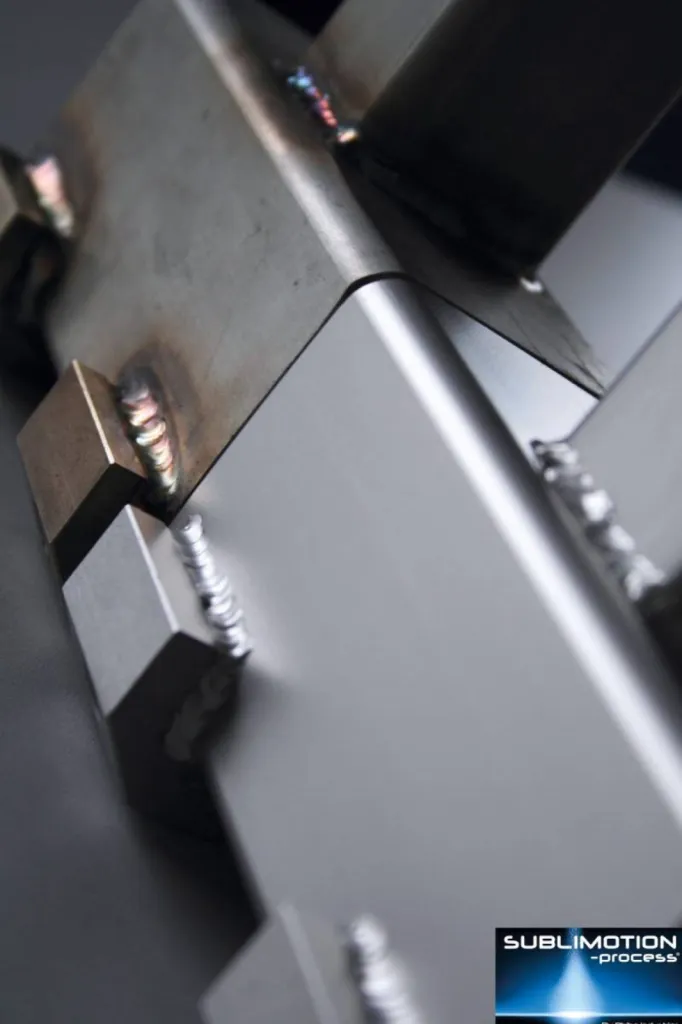 Avant/Après Traitement de surface inox