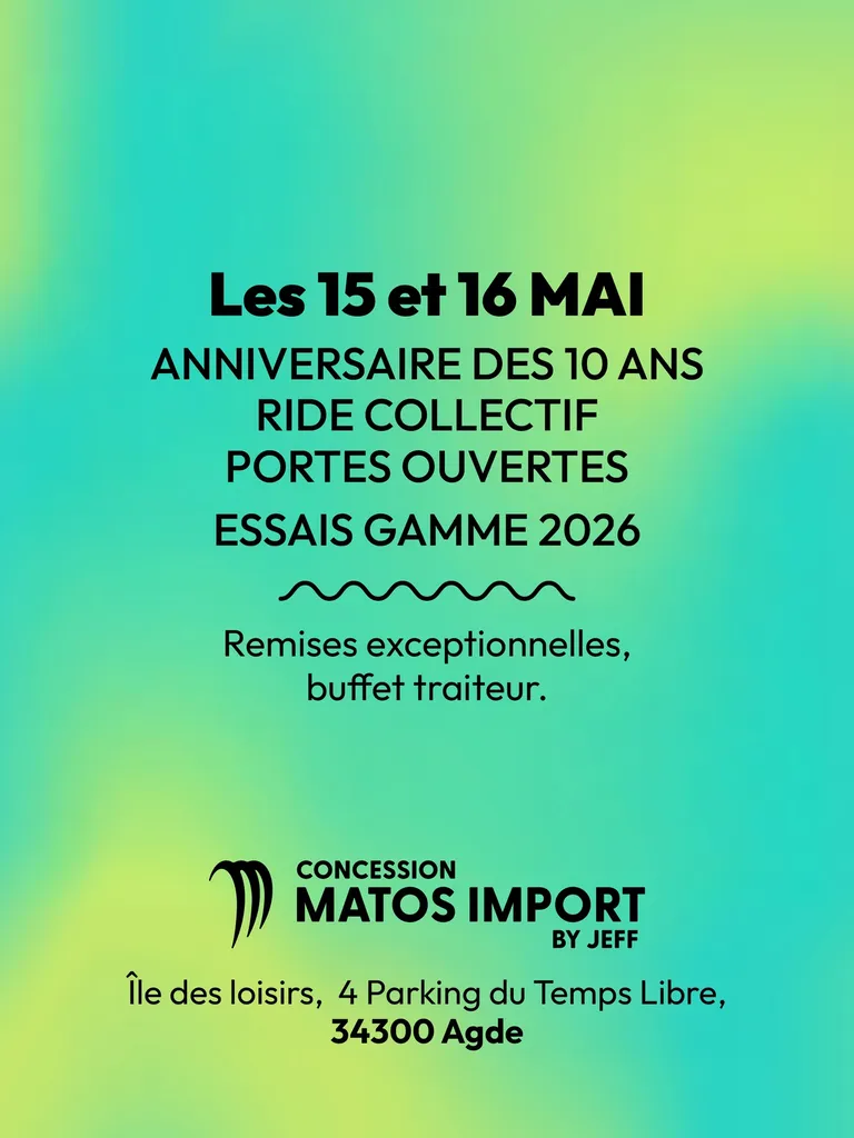 Les 15 et 16 mai SEA-DOO SOCIAL CLUB × 10 ans Matos Import - Rendez-vous au Cap d'Agde