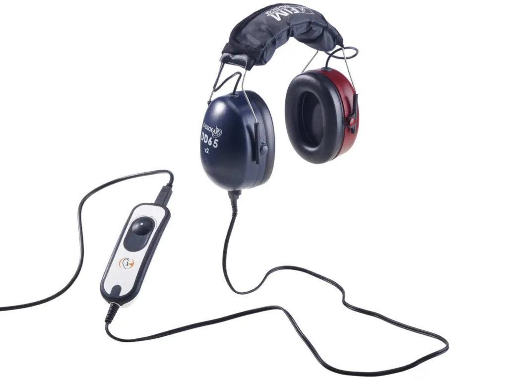 photographe matériel médical à Lyon casque audio avec poire