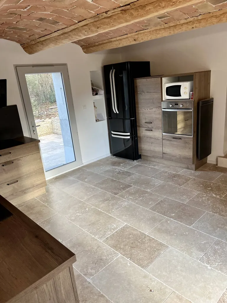 DALLAGES INTERIEURS TRAVERTIN 2CD CHOIX 61X40.6X1.2CM