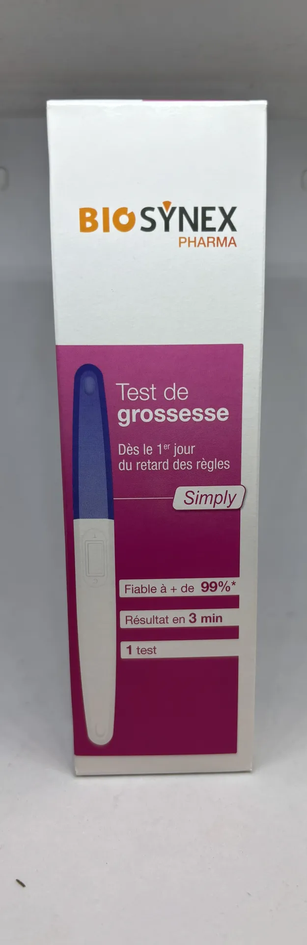 BIOSYNEX TEST DE GROSSESSE PHARMACIE PANETTA 13012 MARSEILLE 