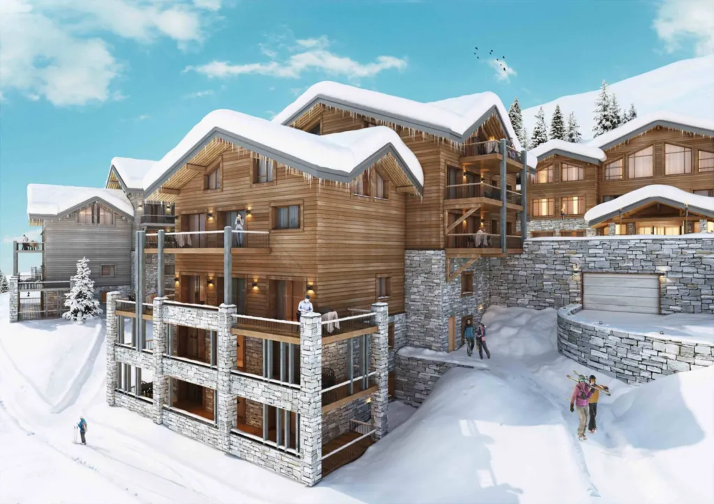 Appartement 6 duplex chalet A La Plagne Soleil En plein coeur de la station