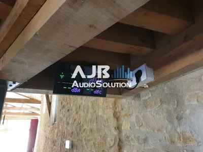 sonorisation salle, système Turbosound, diffusion homogène, zonage audio, potentiomètres DBX, ligne de retard, limiteur SPL ONE Audiopole, norme AFNOR, protection matériel et auditoire, étude acoustique, rack sécurisé ERP, flight case mobile, micros sans 