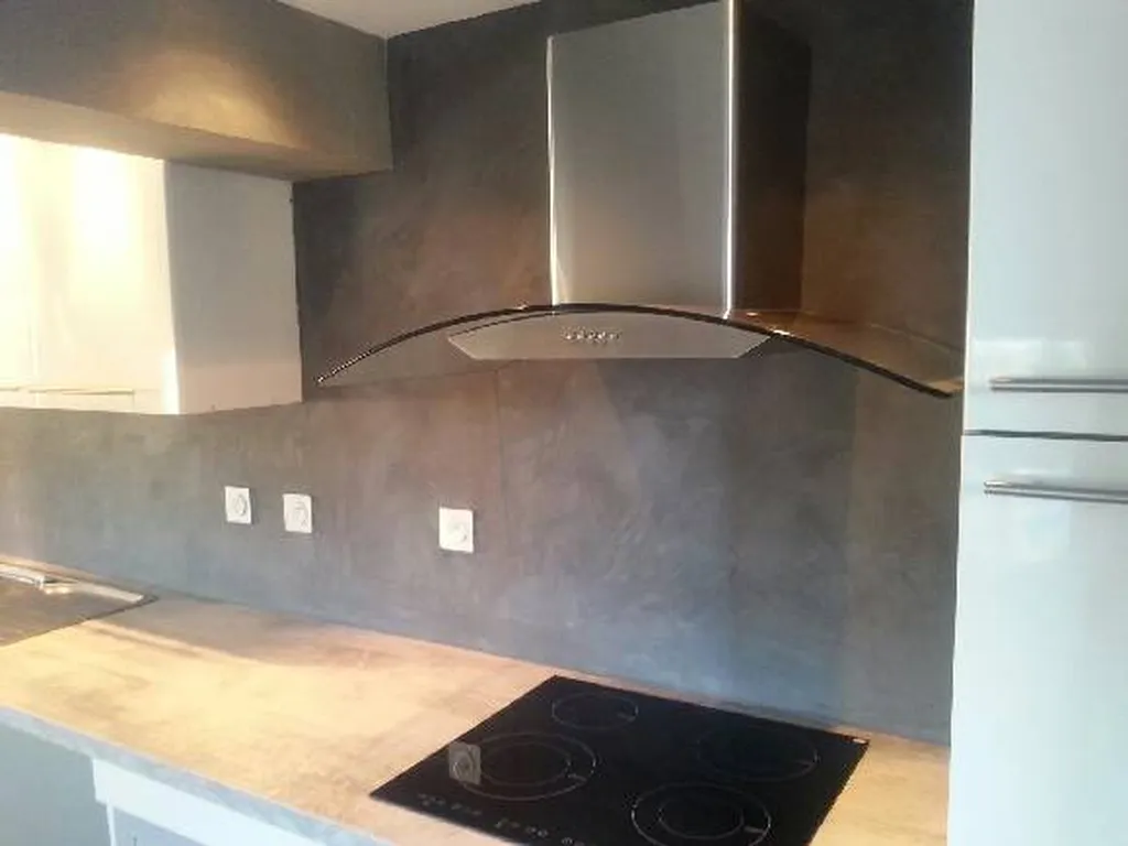 CUISINE EN BÉTON CIRE