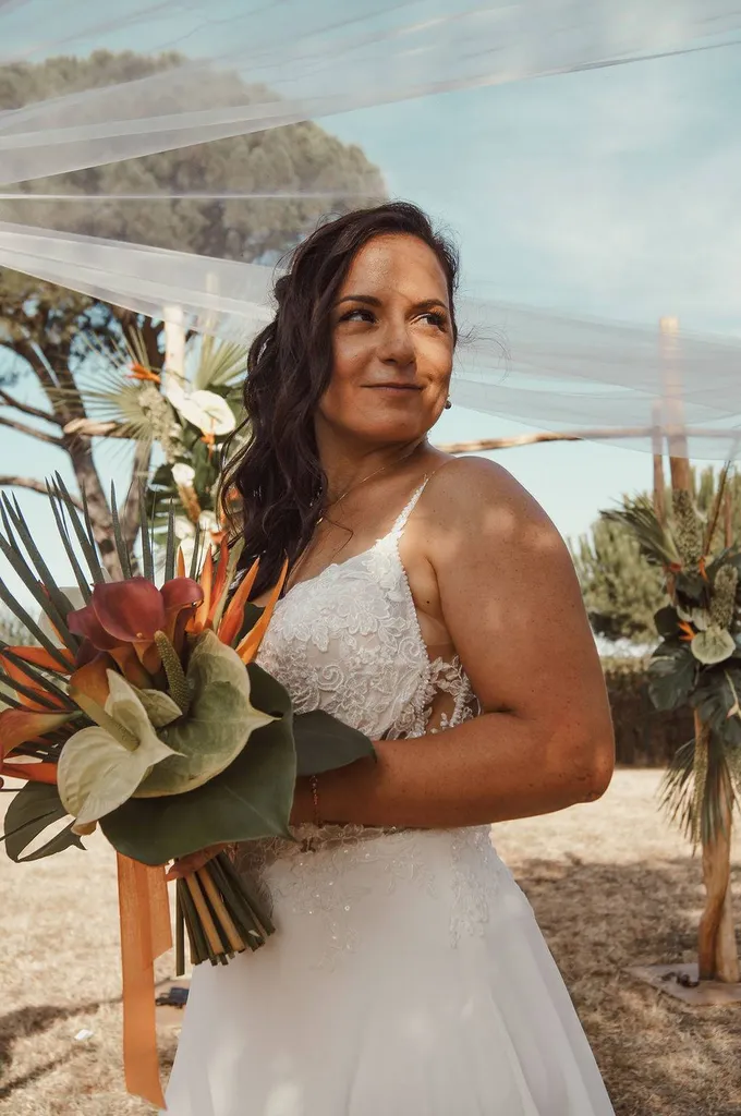 Elodie et Pierre : Un mariage exotique et festif près de Bordeaux en Gironde - Les Mariages de Mademoiselle L - Fanny Taupin