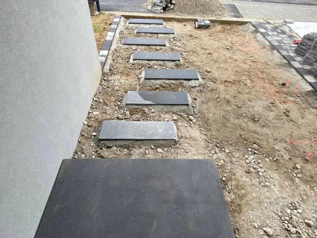 Aménagement extérieur d'une maison à Hoerdt, près de Vendenheim CLK 