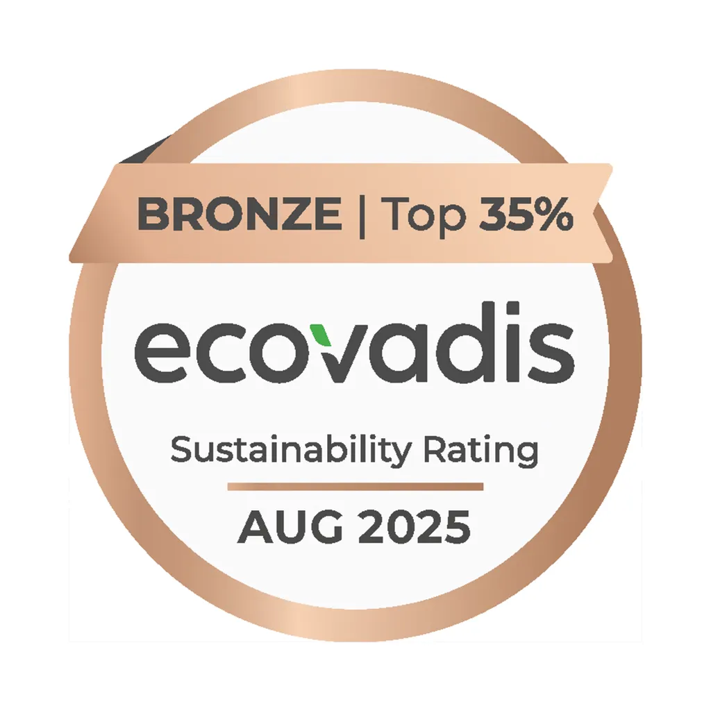 médaille de bronze ECOVADIS 