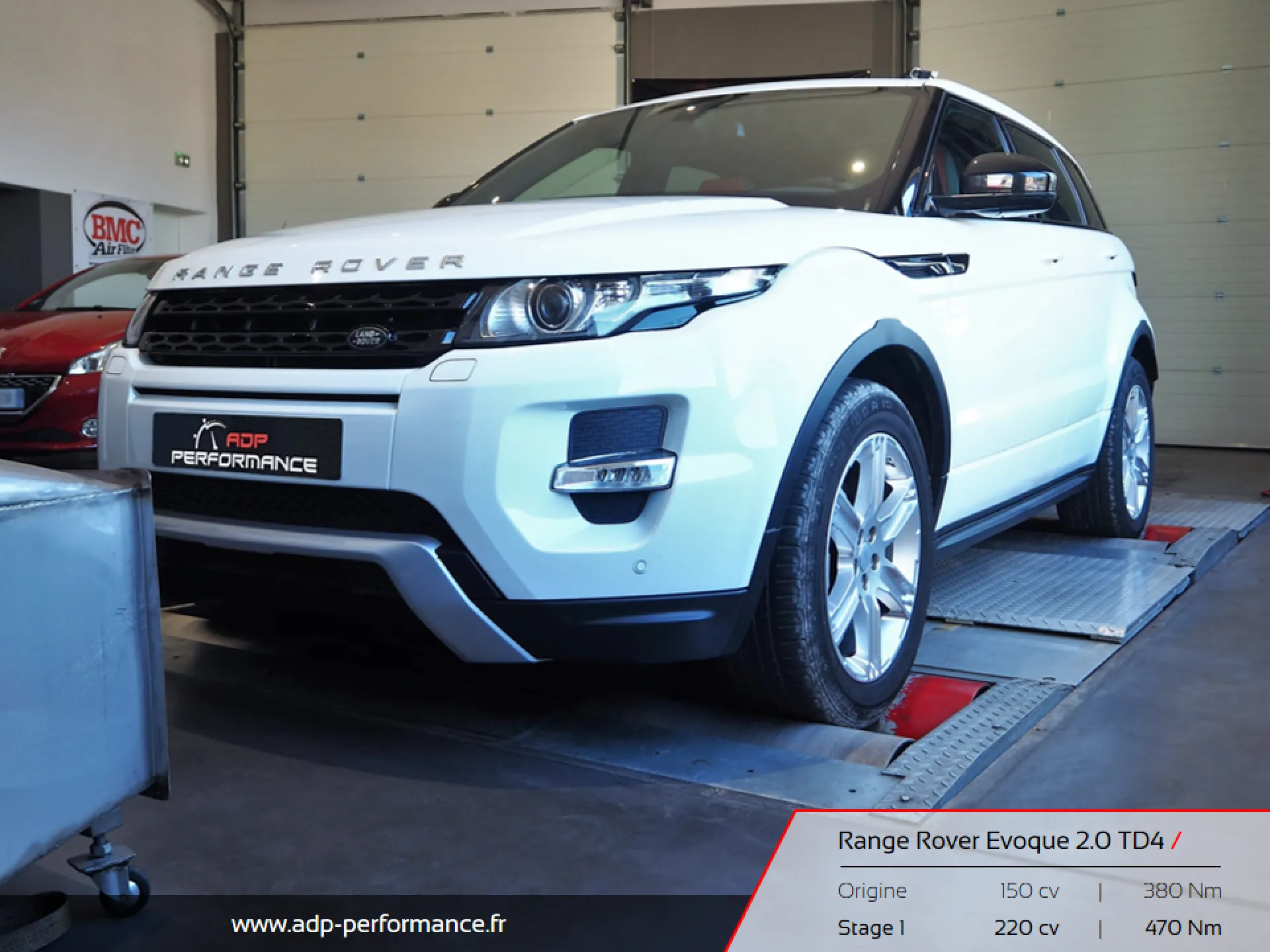 Reprogrammation moteur Les Pennes Mirabeau - Range Rover Evoque 2.0 TD4 150cv - ADP Performance