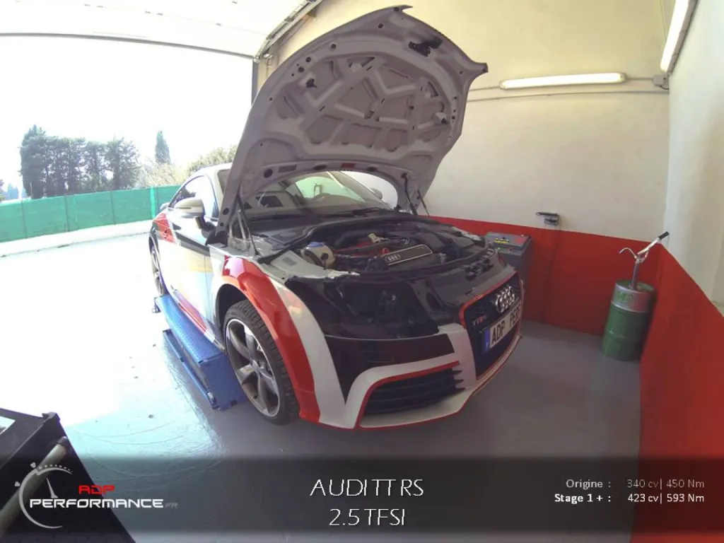 Reprogrammation moteur Audi TT Rs
