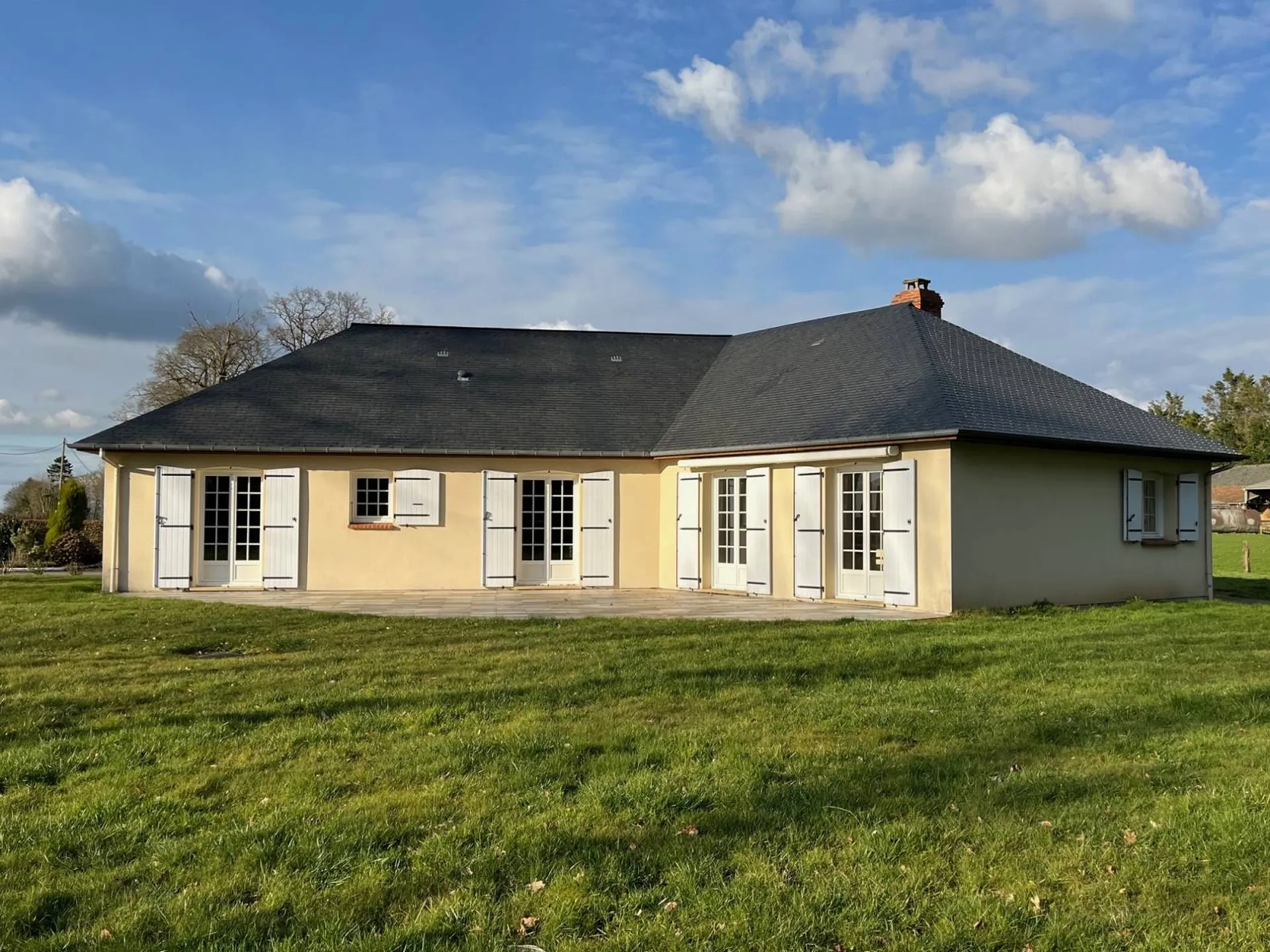 Pavillon de plain pied à vendre - A 10km d'Yvetot - Environnement calme !