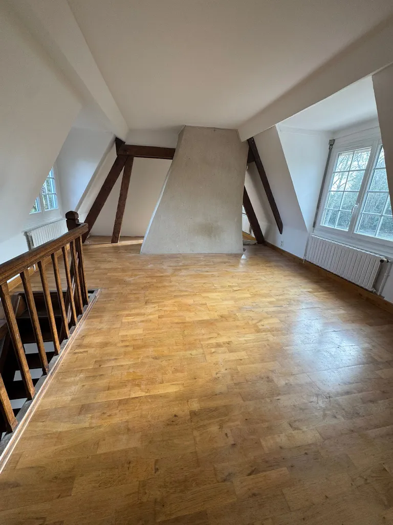 Rénovation d'une maison normande avec colombages, entres colombages et poutres entre LISIEUX et PONT AUDEMER 