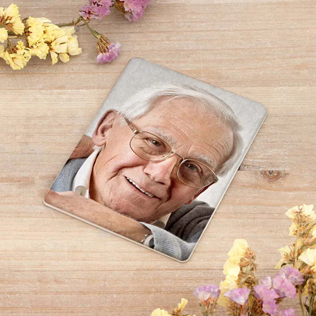 Photo en porcelaine en formats différents, couleur ou noir et blanc avec grande durabilité