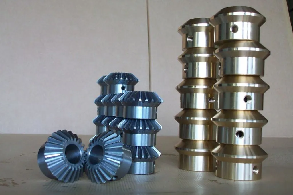 Couples coniques en bronze et acier