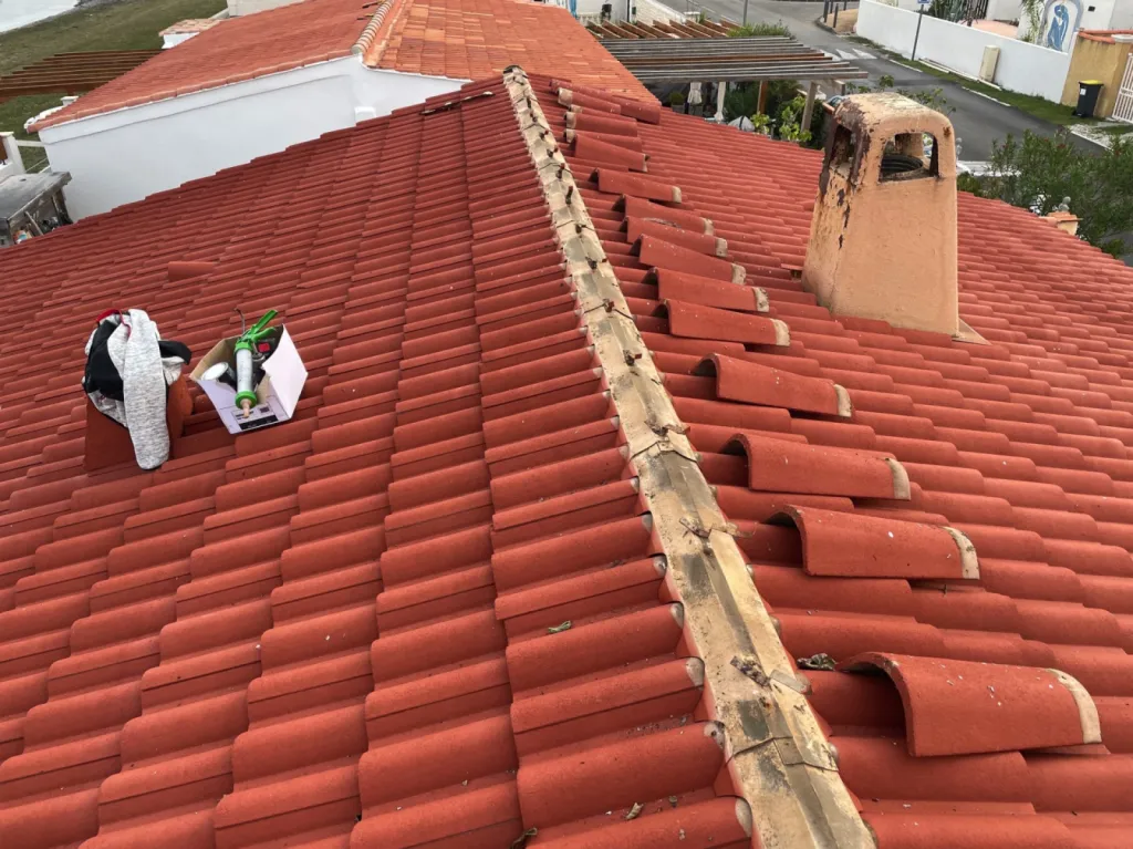 Depose faitage près de Martigues