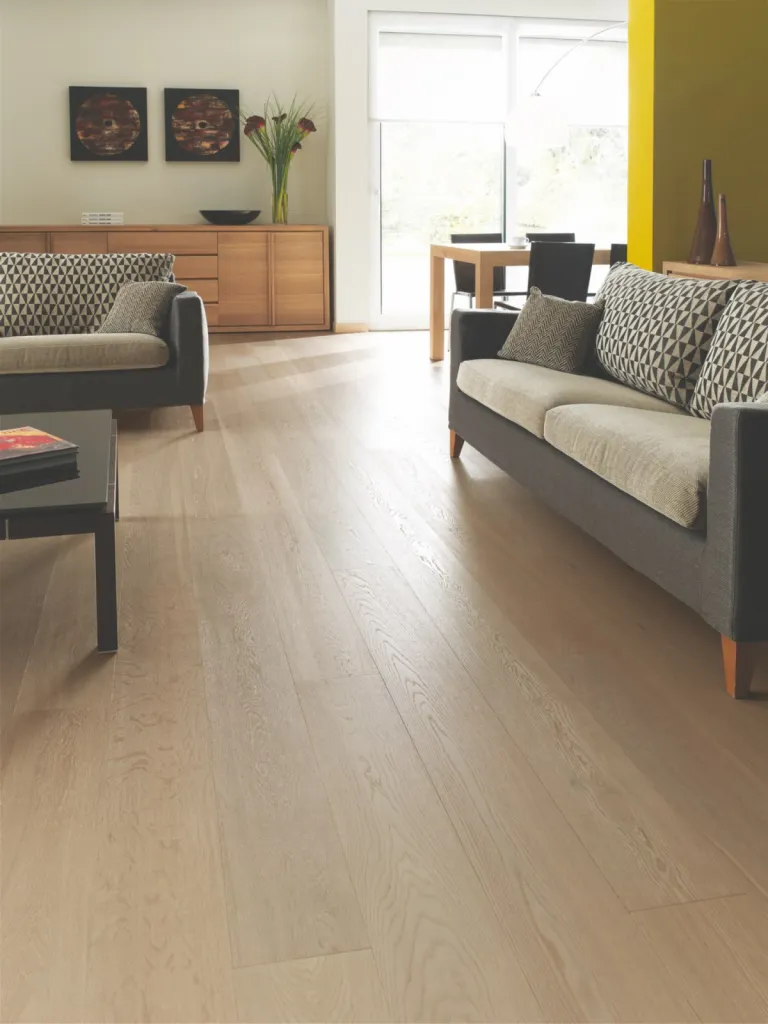 parquet blanc