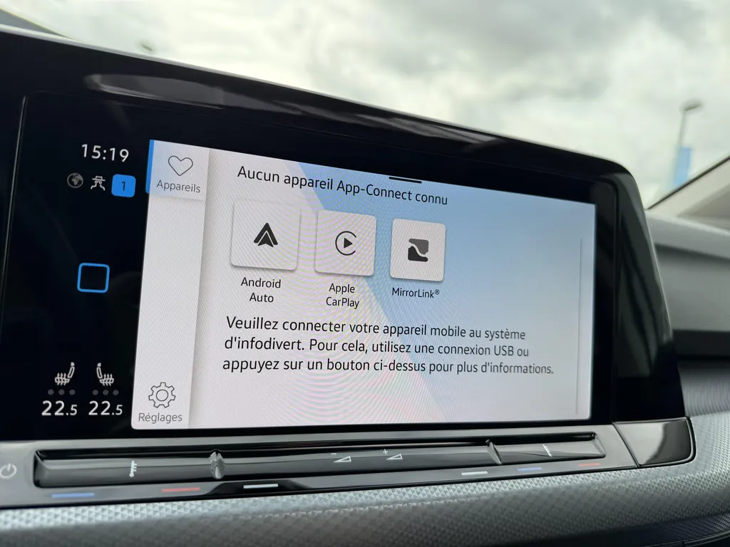 Volkswagen Golf 8 d'occasion à La Frénaye : Berline TDI 150 DSG7 disponible chez Caudebec Automobiles près du Havre