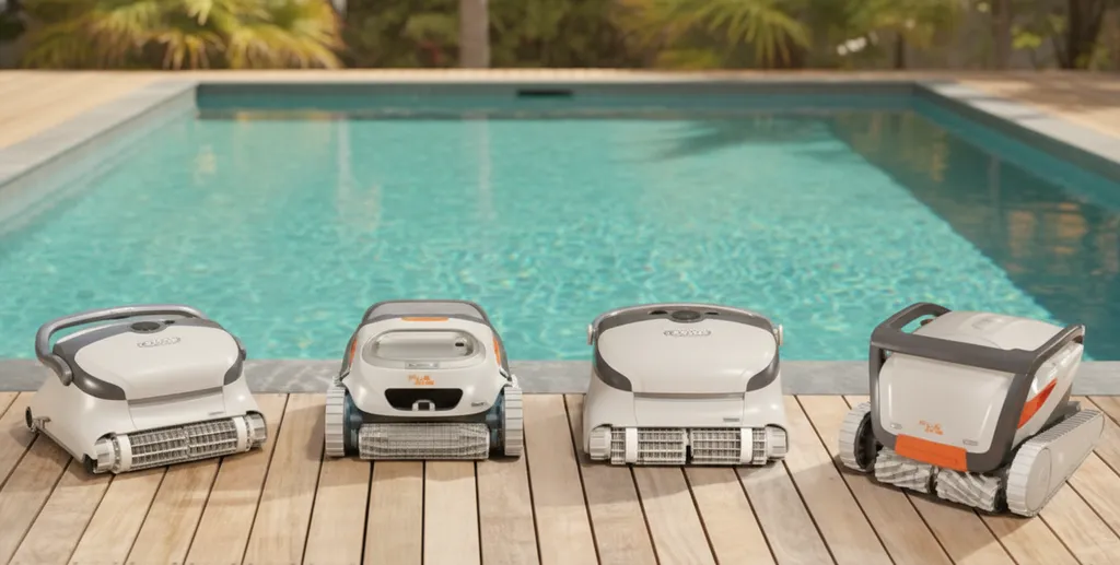 Nettoyage de piscine avec la gamme de robot - Areva piscines