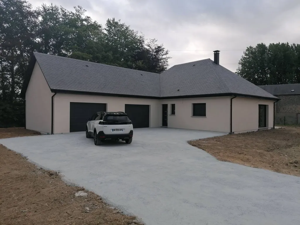Maître d'oeuvre pour la construction d'une maison plain pied avec 4 pents à Fécamp 76